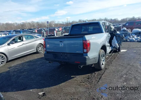 2023 Honda Ridgeline Rtl z USA, uszkodzony, nr VIN 5FPYK3F59PB033549